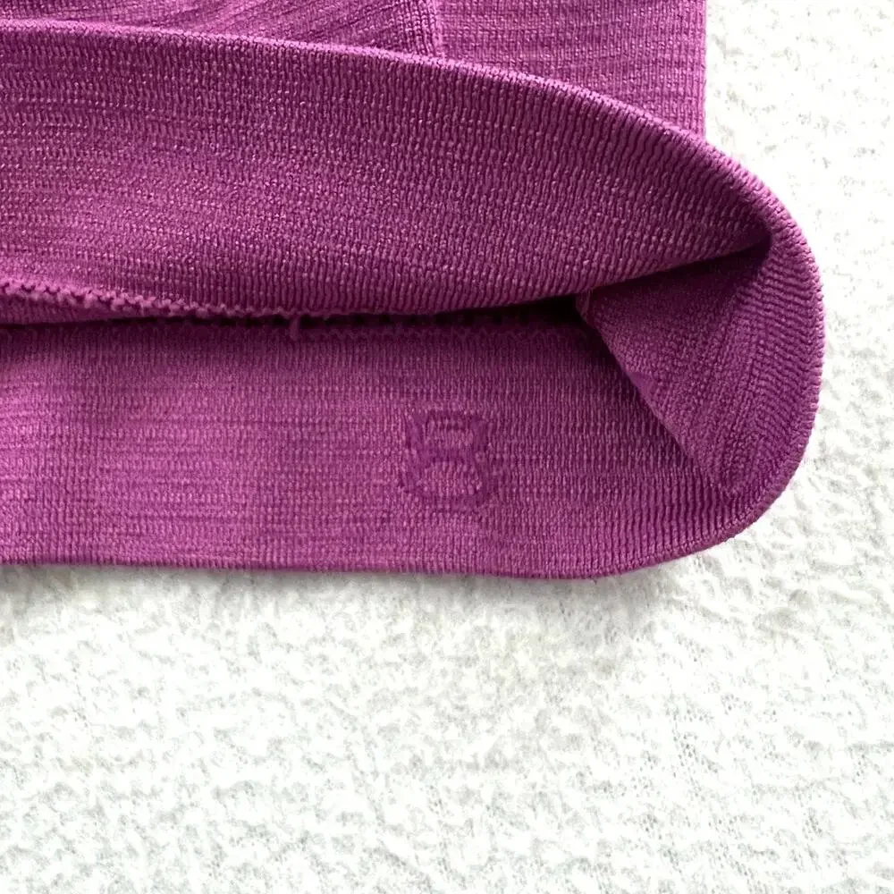 Lululemon Women Vivid Plum Purple Swiftly Tech Racerback Tank Race Length Top 8